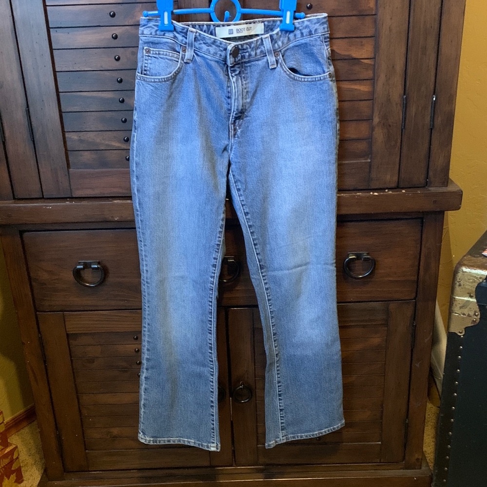 GAP Women's Boot Cut Jeans in Light Blue